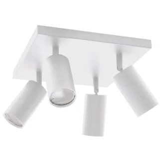 IDEUS 3762 MANAM GU10 4D WHITE Oprawa ścienno-sufitowa