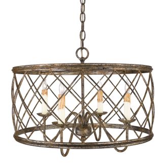 ELSTEAD DURY QZ/DURY/P 4lt Pendant