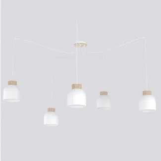 EMIBIG 1625/5 KRU 5 WHITE LAMPA WISZĄCA