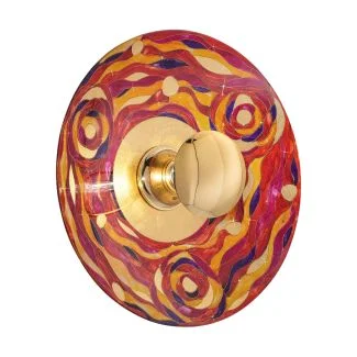KOLARZ 0415.61XXL.V1.3.RV LUNA lampa ścienna złoto 24K