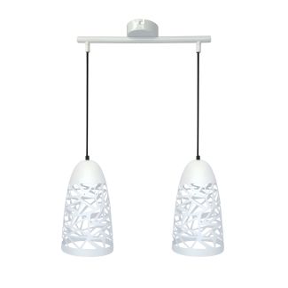 CANDELLUX 32-54869 SABRIN ZWIS 2X60W E27 BIAŁY