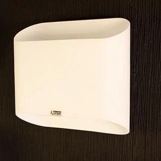 AZZARDO MB329-2-WH / AZ0114 Pancake (white) Lampa Ćcienna / kinkiet
