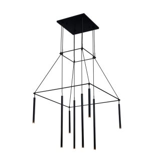 ANTIGO Lampa wisząca alha H - (750 mm) Czarna 9010
