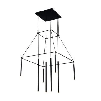 ANTIGO Lampa wisząca alha H - (750 mm) Czarna 9010