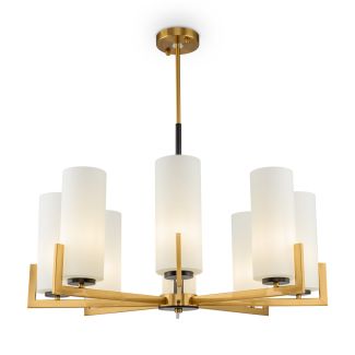 MAYTONI MOD089PL-08BS Modern Fortano Chandelier Brass