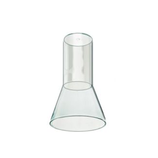 AZZARDO AZ3416 ZIKO GU10 GLASS CLEAR DECORATIVE SHADE CLEAR