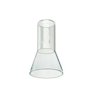 AZZARDO AZ3416 ZIKO GU10 GLASS CLEAR DECORATIVE SHADE CLEAR
