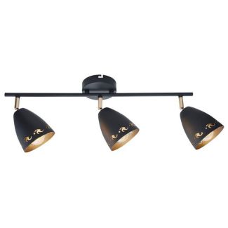 CANDELLUX 93-67173 COTY LISTWA 3X40W E14 CZARNY
