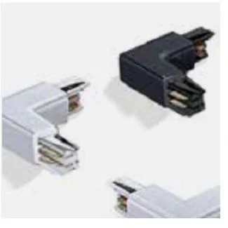 AZZARDO AZ2983 L-connector (black) łącznik 3-fazowy