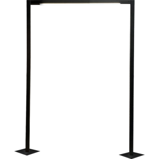 ANTIGO Lampa stojąca ogrodowa Taketa - Antracyt (1640 mm) 9933