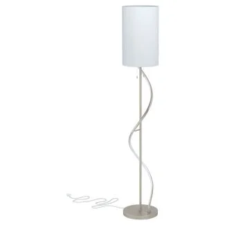EGLO 98309 LAMPA ESPARTAL OPRAWA PODŁOGOWA STL E27 M.LED NICKEL-M/WEISS ESPARTAL