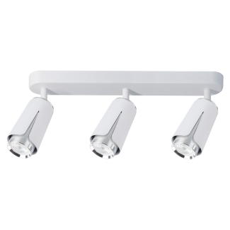 MILAGRO ML0274 FLOWER WHITE CHROME SPOT 3xGU10