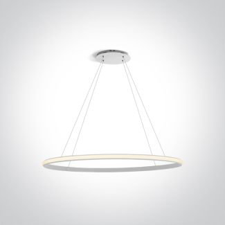 ONE LIGHT 63046/W Charma biała lampa wisząca LED 3000K 25W