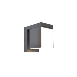 LUTEC PRIMA HYBRID 6993801118 LAMPA ZEWNĘTRZNA ŚCIENNA szary i odcienie szarości
