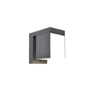 LUTEC PRIMA HYBRID 6993801118 LAMPA ZEWNĘTRZNA ŚCIENNA szary i odcienie szarości