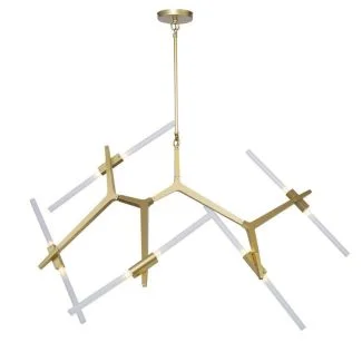 Step into Design ST-1001-10 gold Lampa wisząca STICKS-10 złota