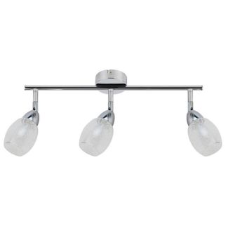 CANDELLUX 93-67630 RICO LISTWA 3X6W LED SMD GŁÓWKA OKRĄGŁA 1E Z PRZEGUBEM KD SYSTEM KLOSZ WYMIENNY CHROM/BEZBARWNY