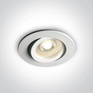 ONE LIGHT 11105A1/W Koraku biały wpust z oprawką GU10 MR16