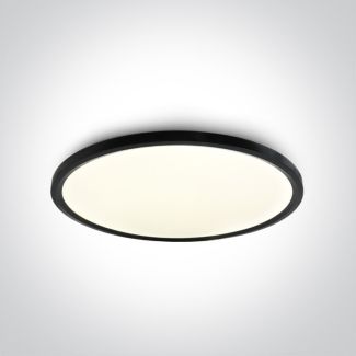 ONE LIGHT 62160FB/B/C Zigos 2 czarny plafon LED 4000K 60W