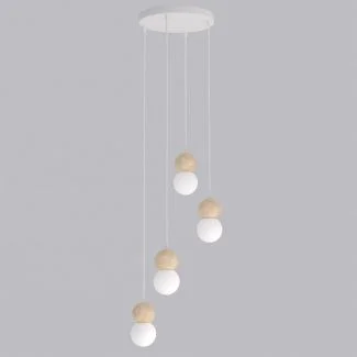 EMIBIG 1674/4 LOOP 4 WHITE LAMPA WISZĄCA