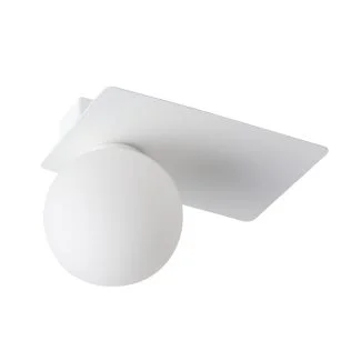 SIGMA 33272 ARGON 1 prostokąt biały plafon