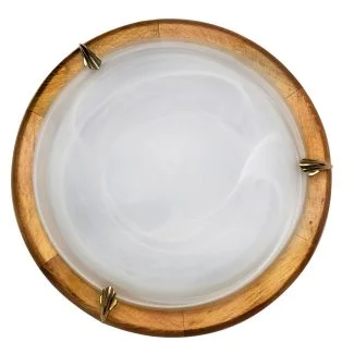 CANDELLUX 14-64090 DUNA PLAF 36 DĄB ALABASTER 2X60W