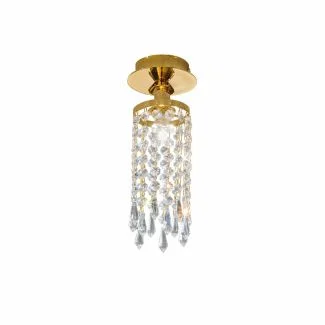 KOLARZ 262.11.3 CHARLESTON lampa sufitowa złoto 24K