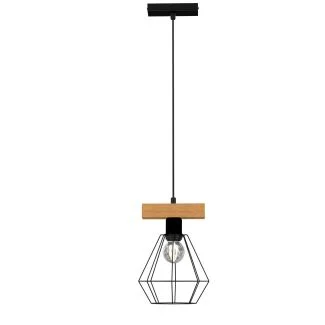 LUMINEX 4101 oprawa sufitowa Vastra żyrandol czarny brązowy