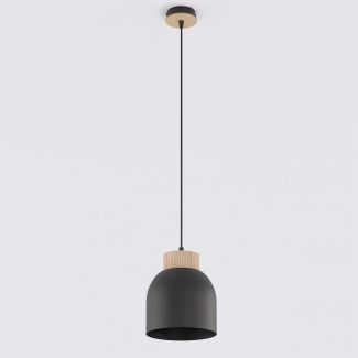 EMIBIG 1629/1 VIGO 1 BLACK LAMPA WISZĄCA