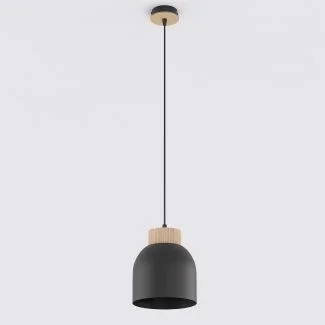 EMIBIG 1629/1 VIGO 1 BLACK LAMPA WISZĄCA