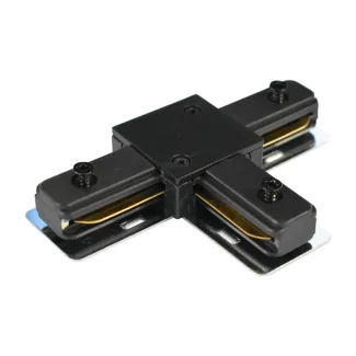 MILAGRO ML0712 Łącznik T Track Czarny 1-Obwodowy
