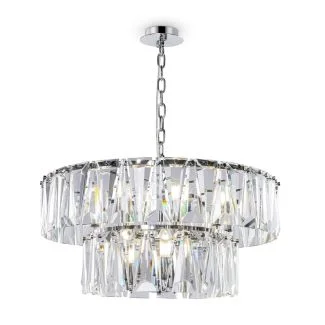MAYTONI MOD043PL-12CH Modern Puntes Pendant Lamp Chrome