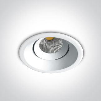 ONE LIGHT 11112TA/W/W Andirio biały wpust LED 3000K 12W dark light