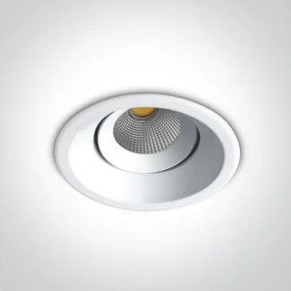 ONE LIGHT 11112TA/W/W Andirio biały wpust LED 3000K 12W dark light
