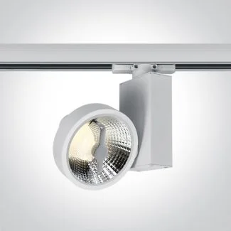 ONE LIGHT 65518T/W Polineri biały track spot range GU10 R111 50W