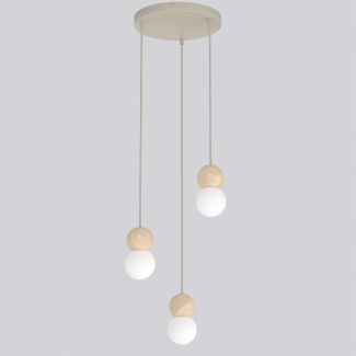 EMIBIG 1673/3 LOOP 3 MOKKA LAMPA WISZĄCA