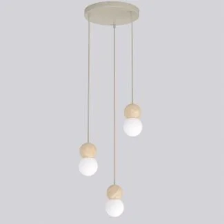 EMIBIG 1673/3 LOOP 3 MOKKA LAMPA WISZĄCA
