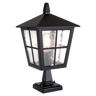 ELSTEAD CANTERBURY BL50M BLACK Pedestal Lantern