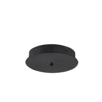 AZZARDO AZ3408 ZIKO BASE 1 BLACK DECORATIVE BASE BLACK