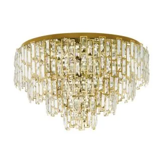 EGLO 39612 LAMPA CALMEILLES OPRAWA SUFITOWA DL/10 E14 Ø780 MS/KRISTALL CALMEILLES