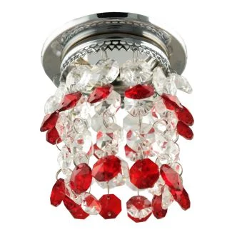 CANDELLUX 2245600 SK-68 CH/RED MR16 CHROM OPR. STROP. DEKORACYJNA CZERWONA MR16 50W