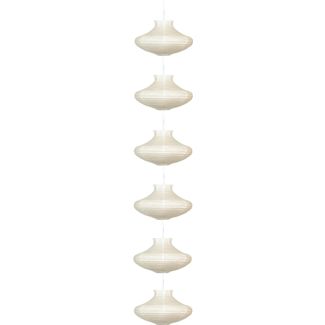 CANDELLUX 3494061-00 GRIFF - ZWIS /6 PAPIEROWY ŚR.25 BIAŁY E-14 6X40W