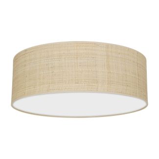 MILAGRO MLP7488 Lampa sufitowa MARSHALL WHITE / RATTAN 3xE27