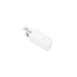 AZZARDO AZ4117 TRACK 3LINE END POWER RIGHT WH TECHNICAL TRACK WHITE zasilanie podtykowe 3-fazowy