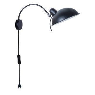 CANDELLUX 21-53602 NORA KINKIET 1X40W E14 CZARNY