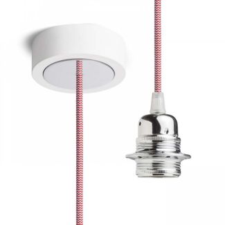RENDL R11923 HEX wisząca sada BP+CZ/BK+CHO+CHP1 230V E27 28W