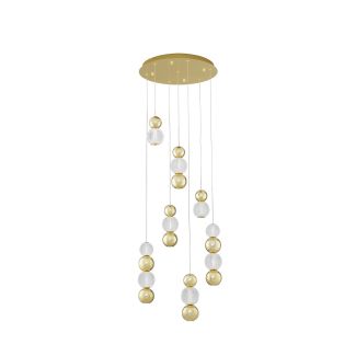Luces Exclusivas PONCE LE42702 LAMPA WISZĄCA LED złoty