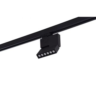 AZZARDO AZ3491 LEON 5 TRACK BLACK TECHNICAL LAMP reflektor 3-fazowy
