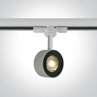 ONE LIGHT 65644T/W/W Kinigos biały track spot COB LED o strukturze plastra miodu 3000K 8W AC LED