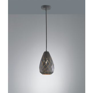 TRIO ONYX 301300142 LAMPA WISZĄCA - NOWOCZESNA